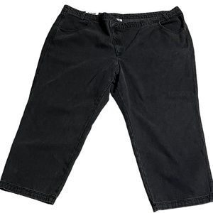 Kahlana Barfield Brown Future Collection NWT - black jeans - tapered leg 24W/26W